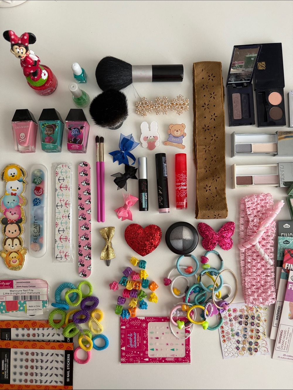Girls Accessories Bundle - Womens Beauty Lot - Makeup - Hair - Nail - Mystery